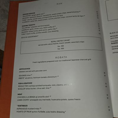 Menu photo 4 Sushisamba West Hollywood, CA Menu photo 4 Sushisamba West Hollywood, CA