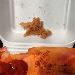 ZBest Tunis - The bottom part of this piece shows just how badly this was over fried