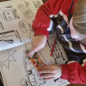 Mission BBQ - A staff member gave my son a coloring book which gave me a few minutes of peace-n-quiet while I savored my meal - Barbeque Near Me - Wyomissing, Pennsylvania