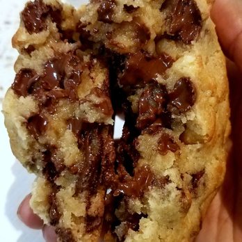 Levain Bakery - Upper East Side, NYC - Chocolate chip walnut cookie. - Bakeries Near Me - New York, New York