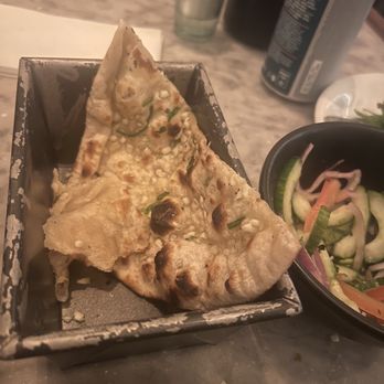 Dishoom - Garlic naan - GREAT!! - Indian Near Me - Kensington, XGL