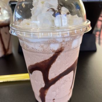 Edmond's Burgers & More - Chocolate milkshake - American Near Me - Plano, Texas Edmond's Burgers & More - Chocolate milkshake - American Near Me - Plano, Texas