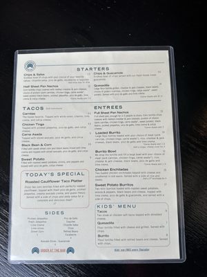 Menu photo 1 Sunshine Brewing Company Lake Mills, WI