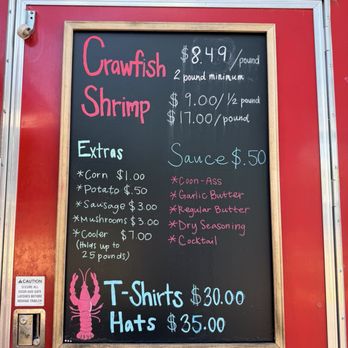 Hans' Crawfish Services - Prices 5/24/26 - Cajun/Creole Near Me - Tomball, Texas