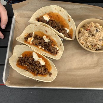 The Taco Stache - Mario's Tacos and rice - Mexican Near Me - Pooler, Georgia