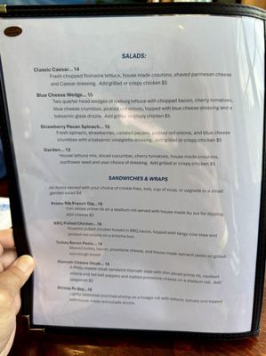 Menu photo 3 Forest Cafe Klamath, CA