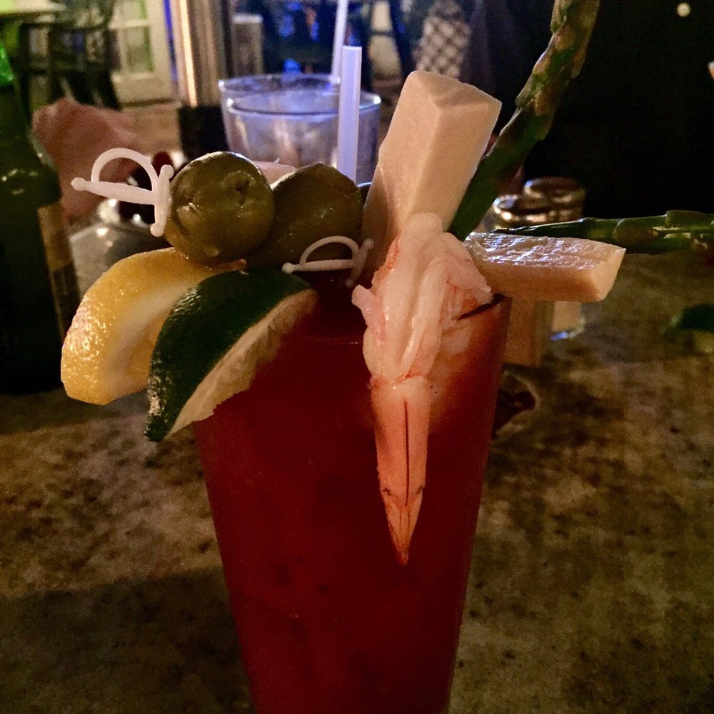 Keylime Bistro - Shrimp to Shore Bloody Mary - Seafood Near Me - Captiva, Florida Keylime Bistro - Shrimp to Shore Bloody Mary - Seafood Near Me - Captiva, Florida