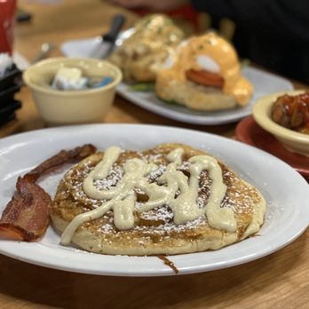 Ruby Sunshine Chattanooga - Cinnamon swirl pancakes - Breakfast & Brunch Near Me - Chattanooga, Tennessee