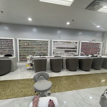 MK Nail Salon - Lots of choices for nail colors. - Nail Salons Near Me - Carmel, Indiana