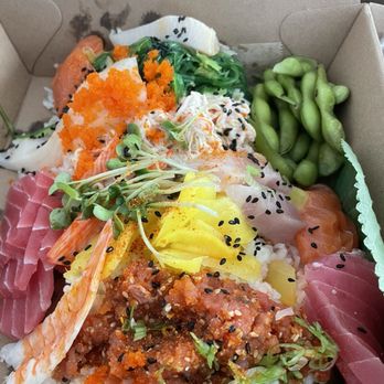 Hanaya Sushi Cafe - Chirashi ($24.95) - Japanese Near Me - San Diego, California