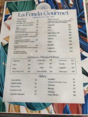 Menu photo 5 La Fonda Gourmet Luquillo, PR Menu photo 5 La Fonda Gourmet Luquillo, PR
