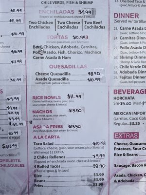 Menu photo 3 Rafa's Mexican Food Sacramento, CA Menu photo 3 Rafa's Mexican Food Sacramento, CA