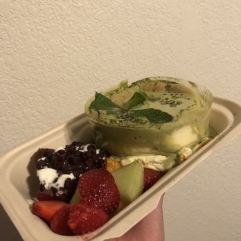BB Tea  - View 1 of matcha soufflé pancake - Bubble Tea Near Me - San Francisco, California