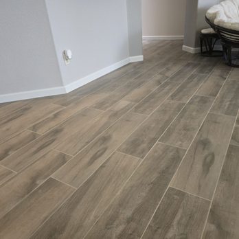 A Select Tile - Wood look porcelain tile - General Contractors Near Me