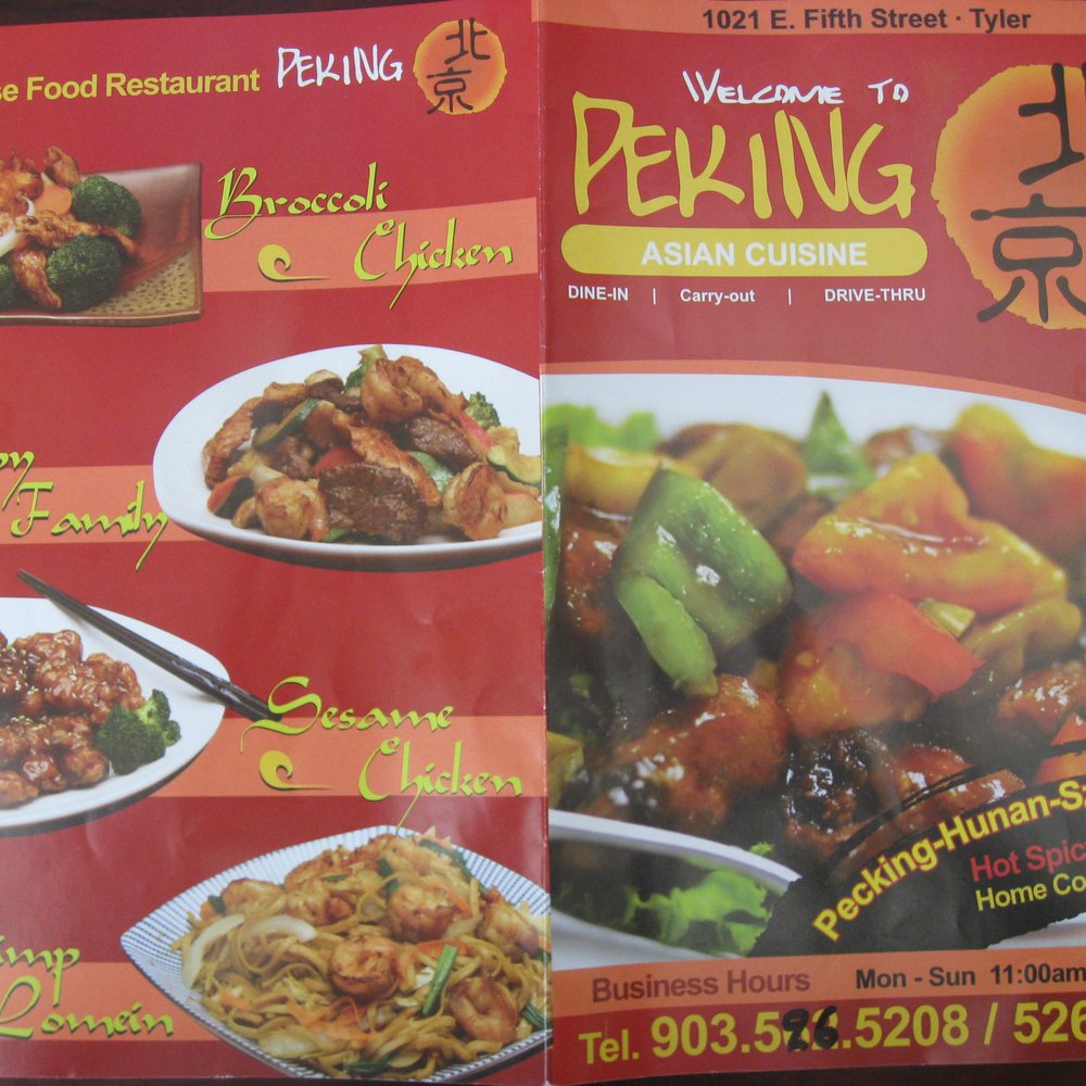 Take out Menu Take out Menu