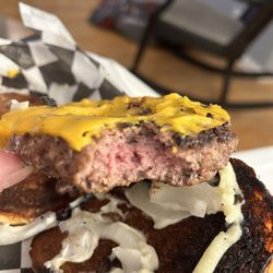 46 Bar - Stuffed Burger - raw