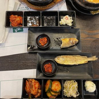 Jang Soo Tofu Restaurant - Banchan (small side dishes) - Korean Near Me - Kent, Washington Jang Soo Tofu Restaurant - Banchan (small side dishes) - Korean Near Me - Kent, Washington