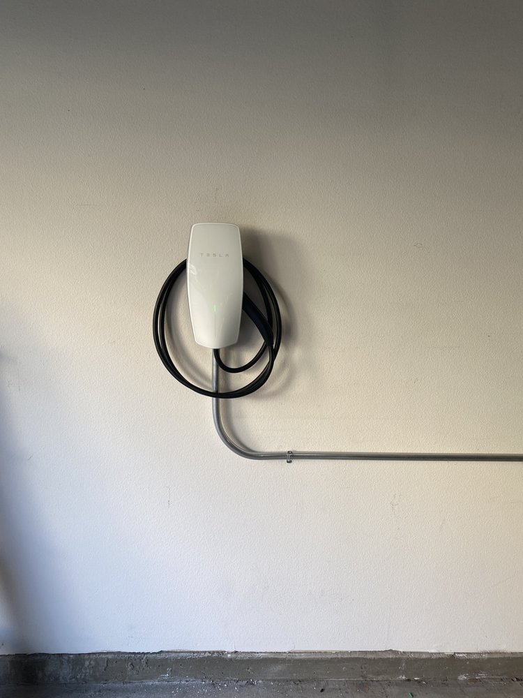 Slide of EV Charger Services