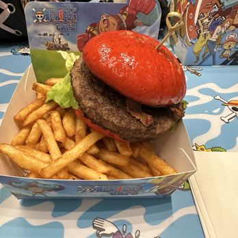 One Piece Cafe - The Franky burger & fries - Themed Cafes Near Me - Las Vegas, Nevada One Piece Cafe - The Franky burger & fries - Themed Cafes Near Me - Las Vegas, Nevada