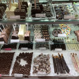 a variety of chocolates a variety of chocolates