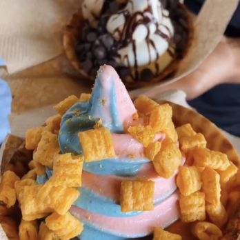 Bae - Peg Bae Bowl: Pegasus and coco puff and vanilla - Ice Cream & Frozen Yogurt Near Me - Houston, Texas Bae - Peg Bae Bowl: Pegasus and coco puff and vanilla - Ice Cream & Frozen Yogurt Near Me - Houston, Texas