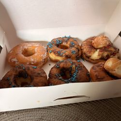 My grandbaby's monster donuts aftermath!