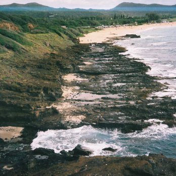 Rainbow Photo Video - Questionable quality. There is a white streak across the top of the photo. (Taken on Minolta Riva Zoom with Fujifilm 200.) - Photography Stores & Services Near Me - Honolulu, Hawaii