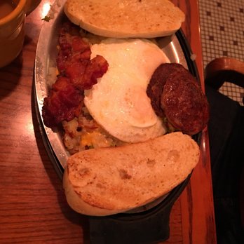 Yours Truly Restaurants - My husband chose this platter. Forgive me, I don't remember the name. - American Near Me - Mentor, Ohio
