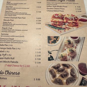 Honest - Menu - Indian Near Me - Naperville, Illinois