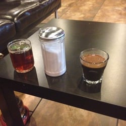 The Kahwa - Mint tea and Turkish coffee