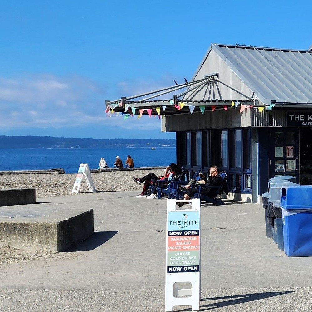 The Kite Cafe - Exterior (9/16/24) - Coffee & Tea Near Me - Seattle, Washington