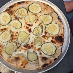 Pub Dog Brewing Company - Their famous pickle pizza