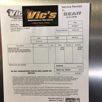 Mr. Vic's Appliance Service - Job well done!!!! - Appliances & Repair Near Me Mr. Vic's Appliance Service - Job well done!!!! - Appliances & Repair Near Me