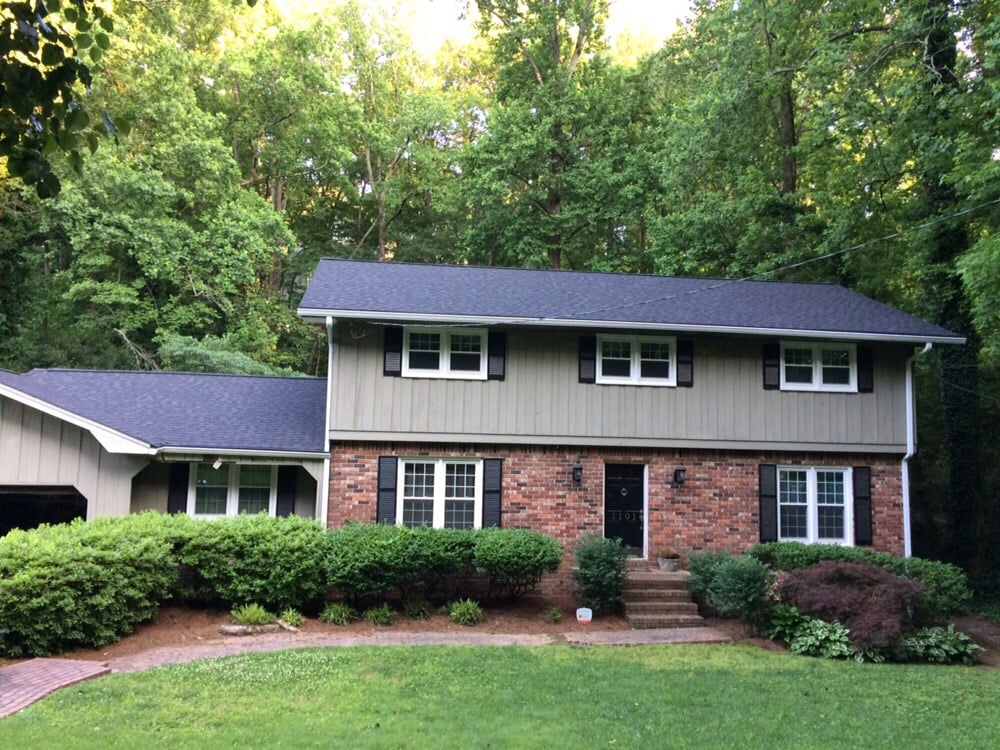 Slide of Marietta Roofing company