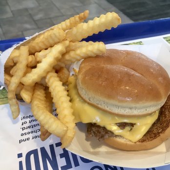 Culver's - Butter Burger with cheese value basket - Fast Food Near Me - Mesa, Arizona