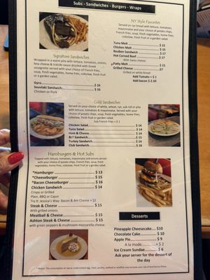 Menu photo 2 Ashton Family Restaurant Manassas, VA