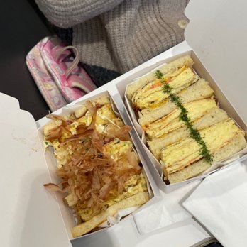 Pillow Talk Cafe Pasadena - Mentaikoyaki Sandwich Okonomiyaki Sandwich - Coffee & Tea Near Me - Pasadena, California Pillow Talk Cafe Pasadena - Mentaikoyaki Sandwich Okonomiyaki Sandwich - Coffee & Tea Near Me - Pasadena, California