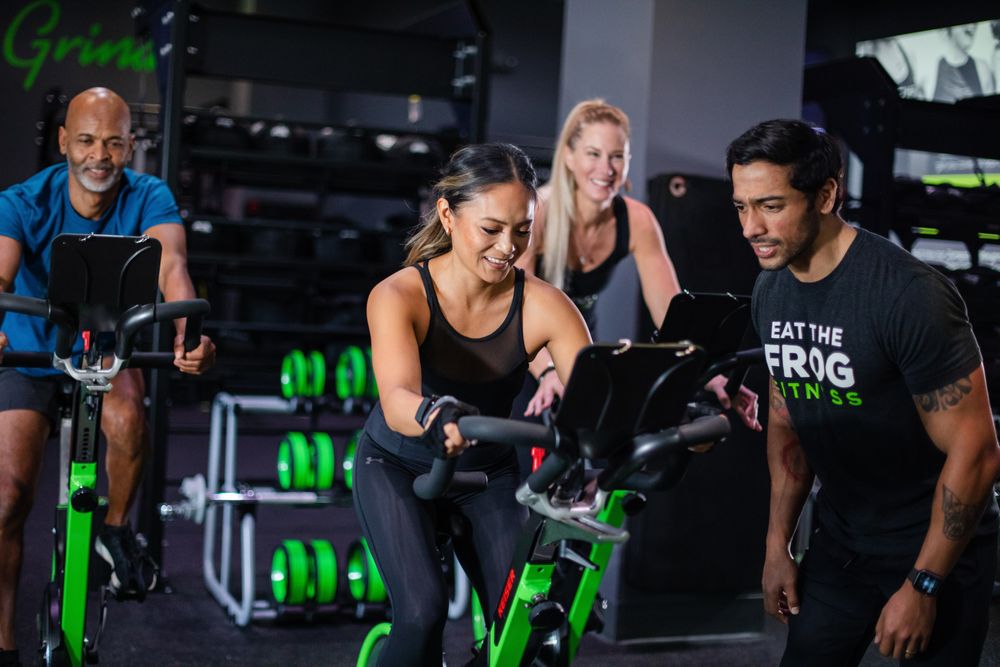 Eat the Frog Fitness Logo