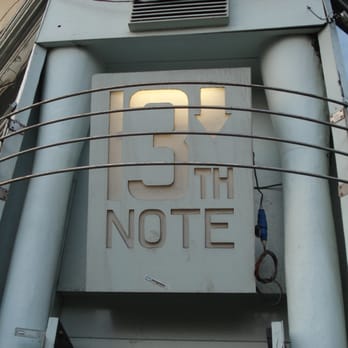 13th Note - 13th Note Cafe, Glasgow - Bars Near Me - Glasgow, GLG