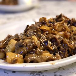 Mongolian Grill - Korean bbq beef with pineapple