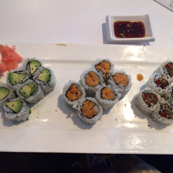 Sushi Nami Royale - Avocado, sweet potato and mixed vegetables maki. Too good to be ignored - Japanese Near Me - Halifax, Nova Scotia