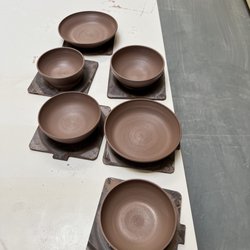 Clayroom SoMa - Freshly thrown bowls