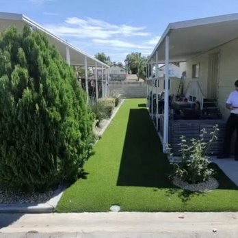 Oasis Turf & Hardscape - Patio Finished - Artificial Turf Near Me - Riverside, California