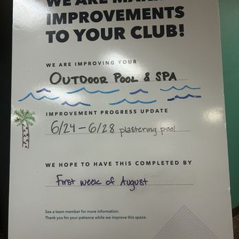 In-Shape Fitness - The completion date keeps getting erased and pushed back - Gyms Near Me - Fairfield, California
