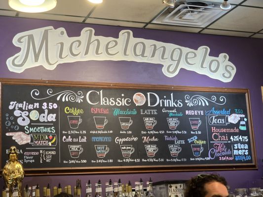 Menu photo 3 Michelangelo's Coffee House Madison, WI