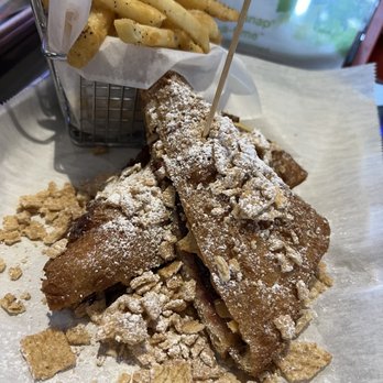 Brgr Stop - fried peanut butter & jelly - American Near Me - Fort Lauderdale, Florida
