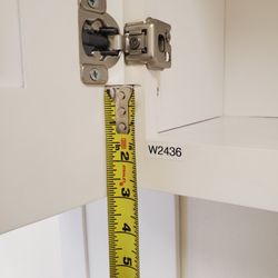 Casa Cabinets - W2436- lower hinge location
