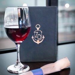 Zef’s Dockside Bar & Kitchen - House pinot noir