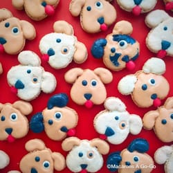 Macarons A Go-Go - Special shaped macarons for a birthday event