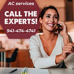 Abbott Air - AC services, customer calling for service from her home.